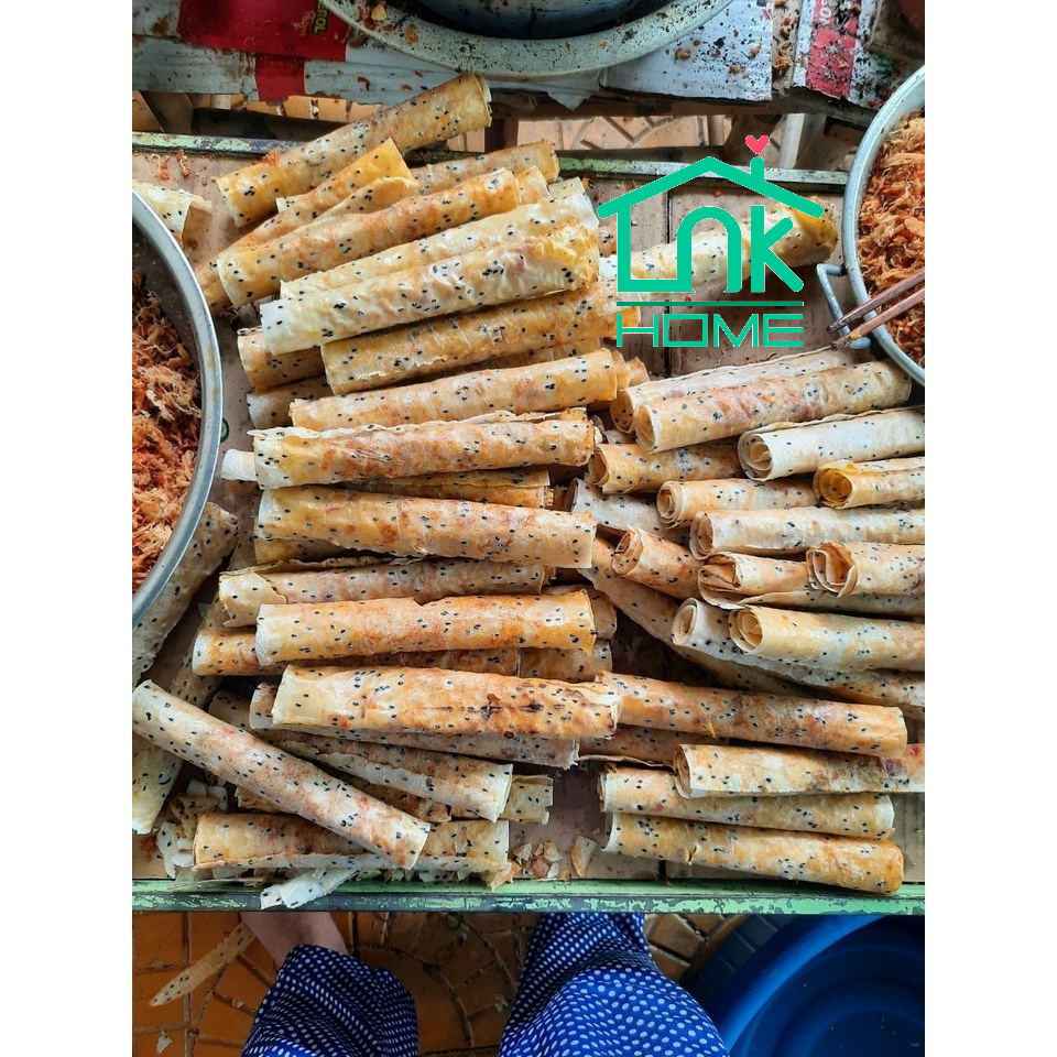 Bánh Tráng Mè Đen Loại 1 - Đặc Sản Phan Rang Tháp Chàm