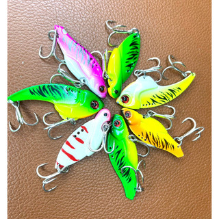 MỒI CÁ SẮT FISHEN-ORICHI-CICADA MẪU NƯỚC SƠN TỐT FULL LƯỠI BKK CHUYÊN LURE LÓC RÔ PHI...