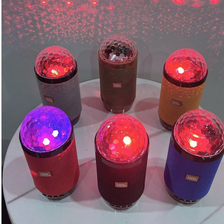 Loa Bluetooth Đèn Led LV300 Loa Nghe Nhạc kiêm đèn Led 7 Màu Nhấp Nháy Theo Nhạc - Bảo hành 12 Tháng