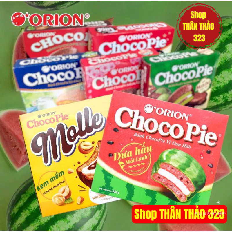 Bánh Orion ChocoPie Đủ Vị 360g