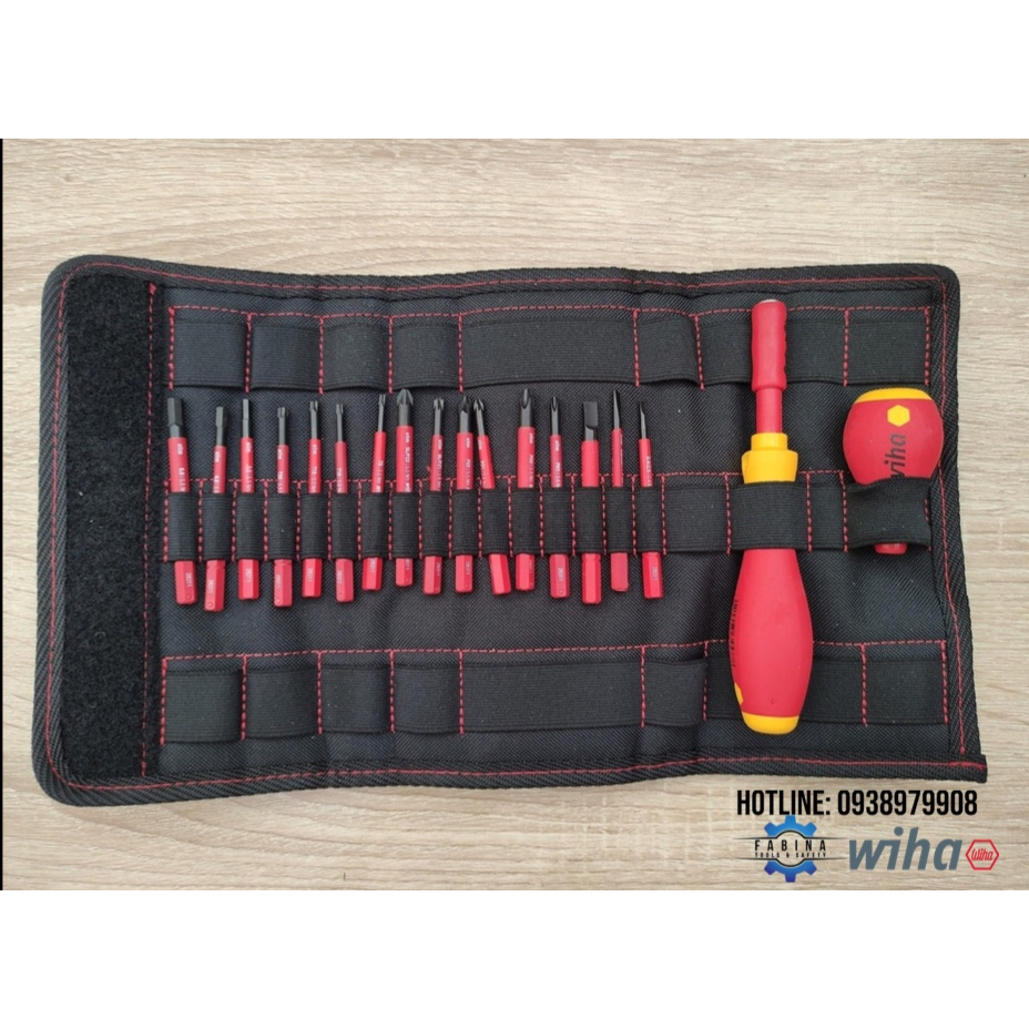 Bộ đầu tua vít chuyên nghiệp Wiha 41231