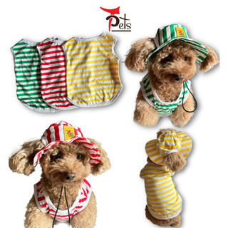 Nón tai bèo khoét lỗ tai dành cho chó mèo size M thương hiệu tpets