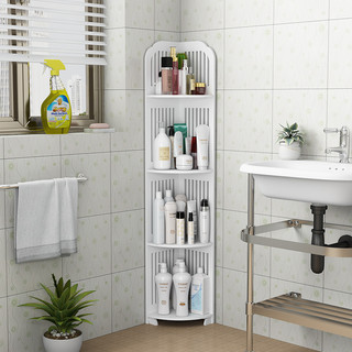 Kệ góc nhà tắm 4 tầng, kệ góc chống nước- ig122