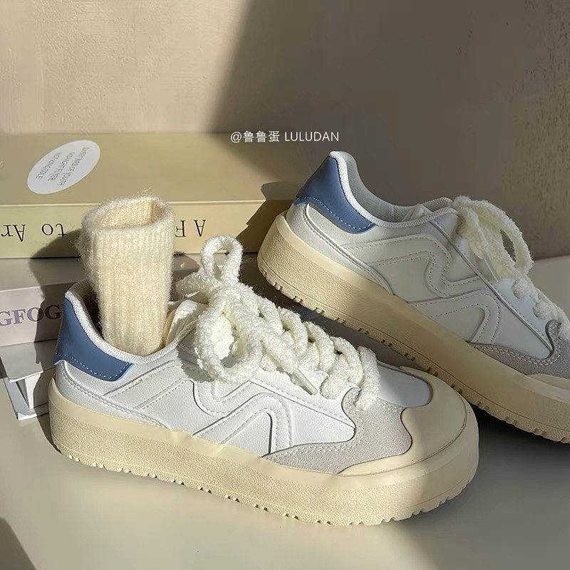 Giày Ulzzang Dáng Thể Thao Gót Xanh Lá Cây