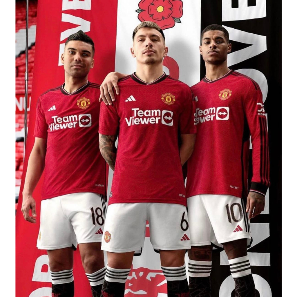 Áo thi đấu MU Sân nhà-THAILAND-ss2324 - FAN NEW