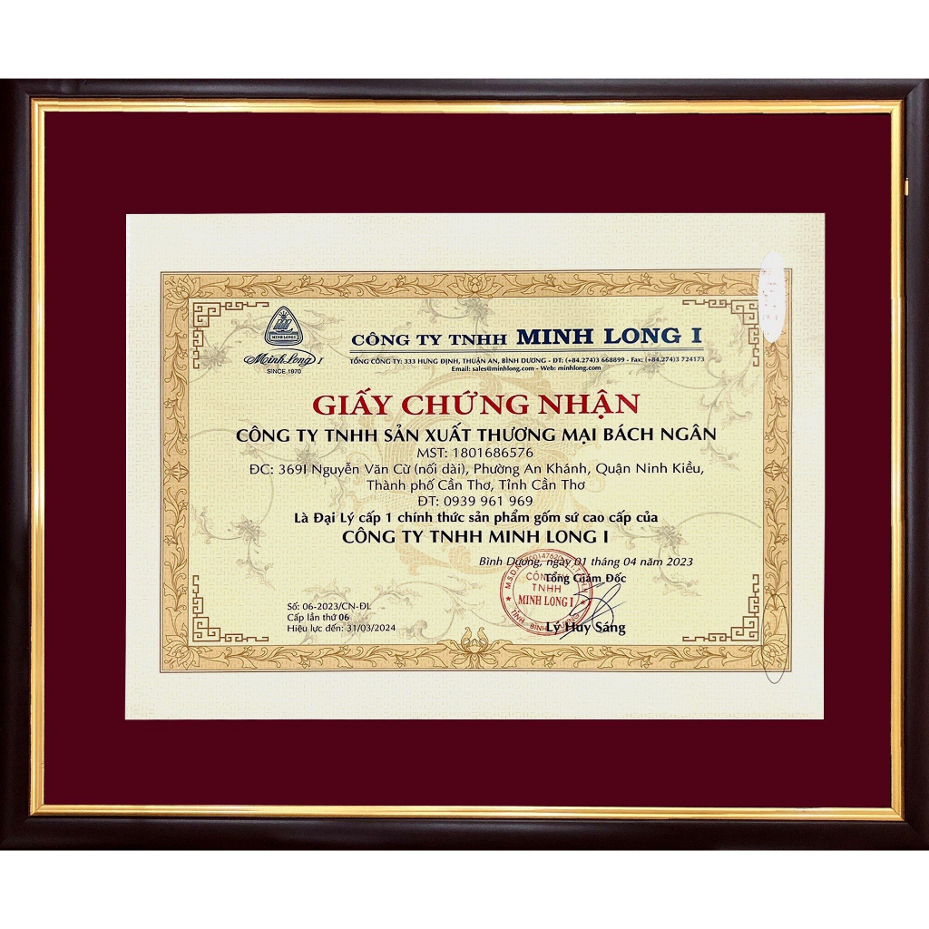 Heo Tài Lộc 9 cm - Màu đen Trang trí 24k - Gốm sứ cao cấp Minh Long 1