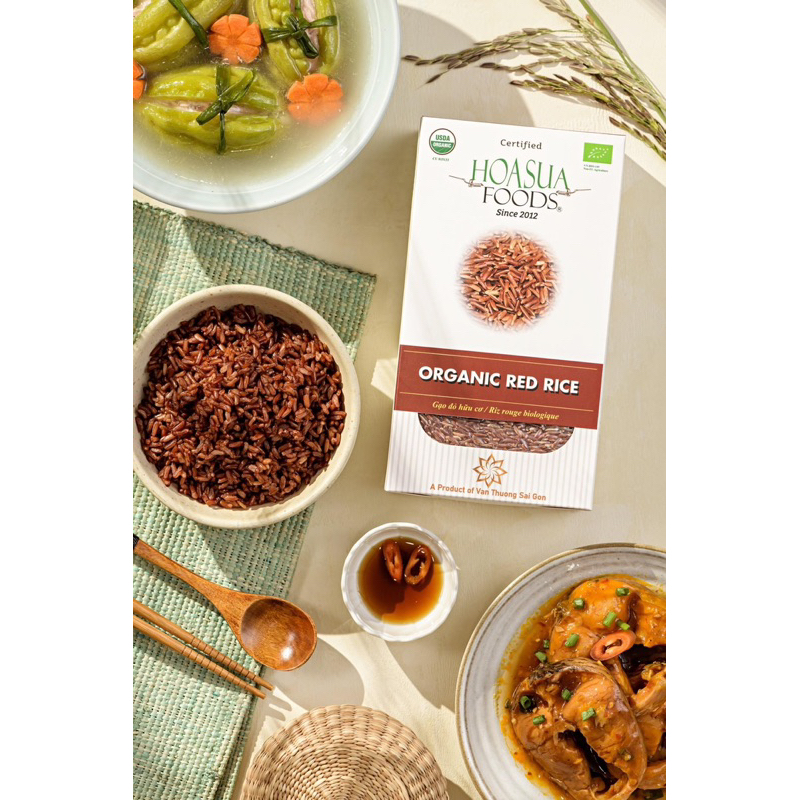 Gạo, Nui, Miến hữu cơ gạo lứt, chùm ngây