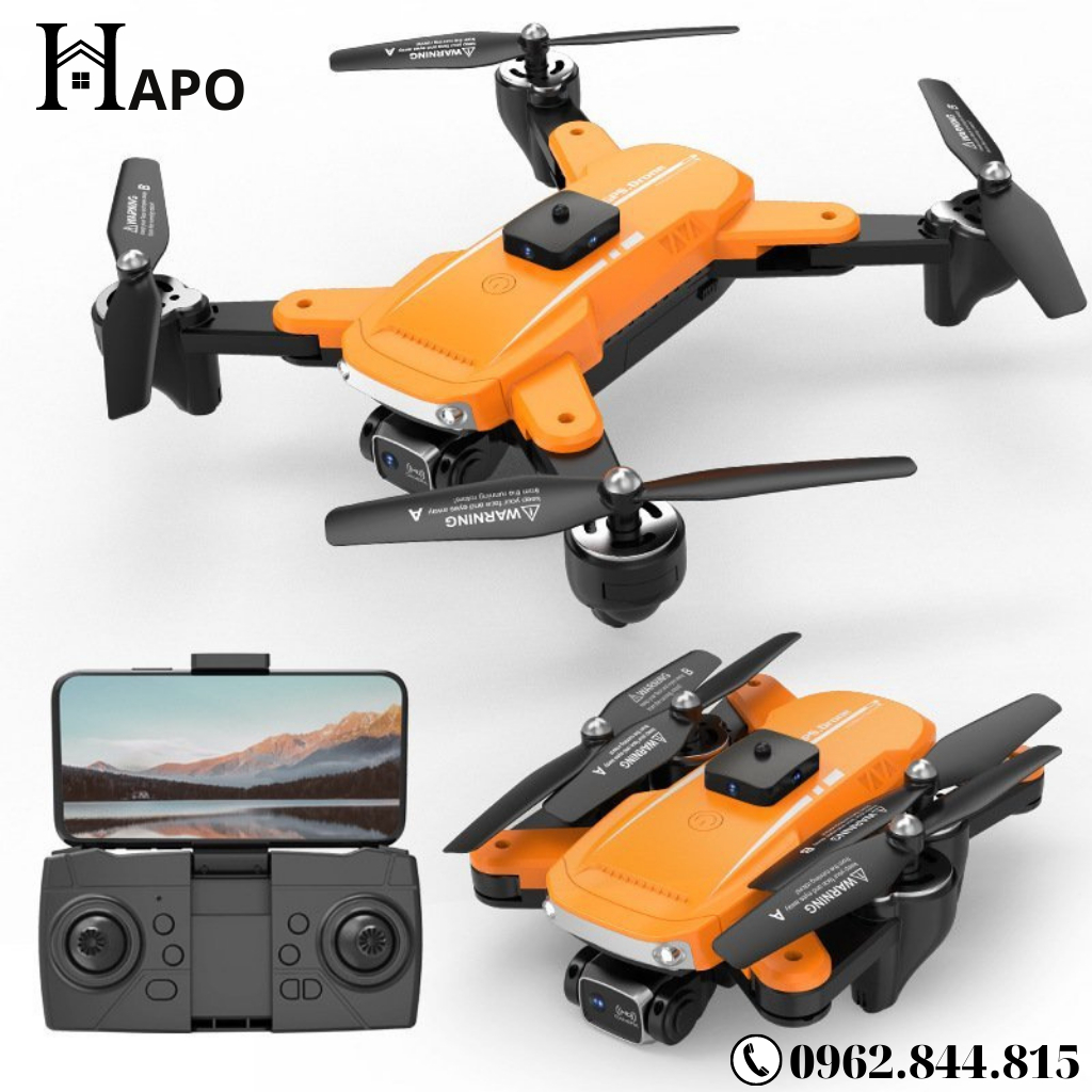 Flycam Mini S7 Trang Bị Camera Kép Ultra 8k Định Vị GPS, Máy Bay Điều kIển Từ Xa Cảm Biến Tráng Va Chạm