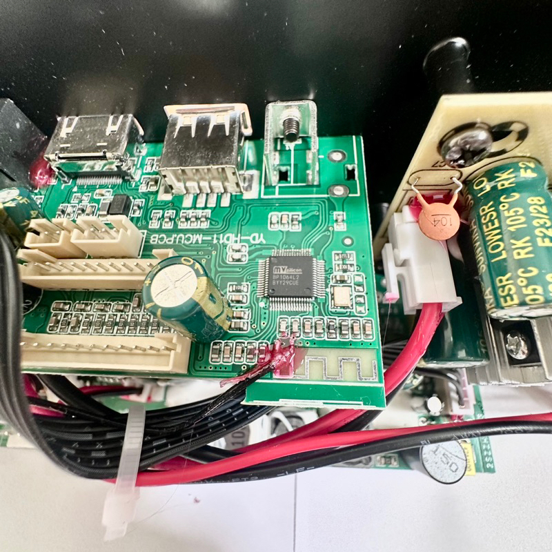 Mạch loa kéo mini 100Uw 2 kênh - lắp ráp cho loa marshall