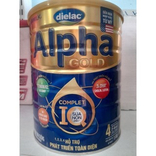 Sữa bột Dielac Alpha IQ Gold số 4 1.4kg cho trẻ 2 đến 6 tuổi