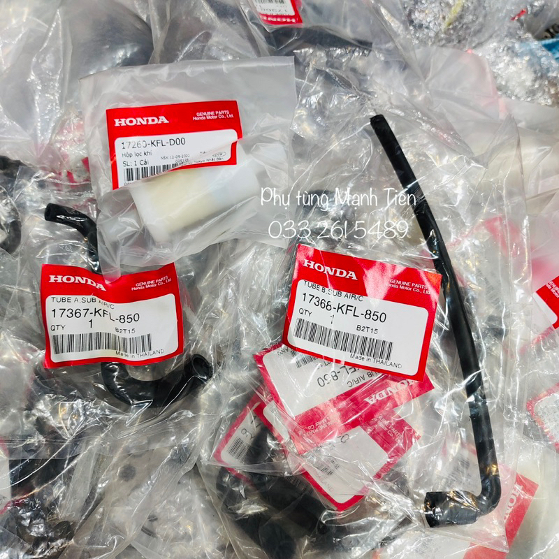 Xá xị + 2 ống dây wave Thái 110 chính hãng