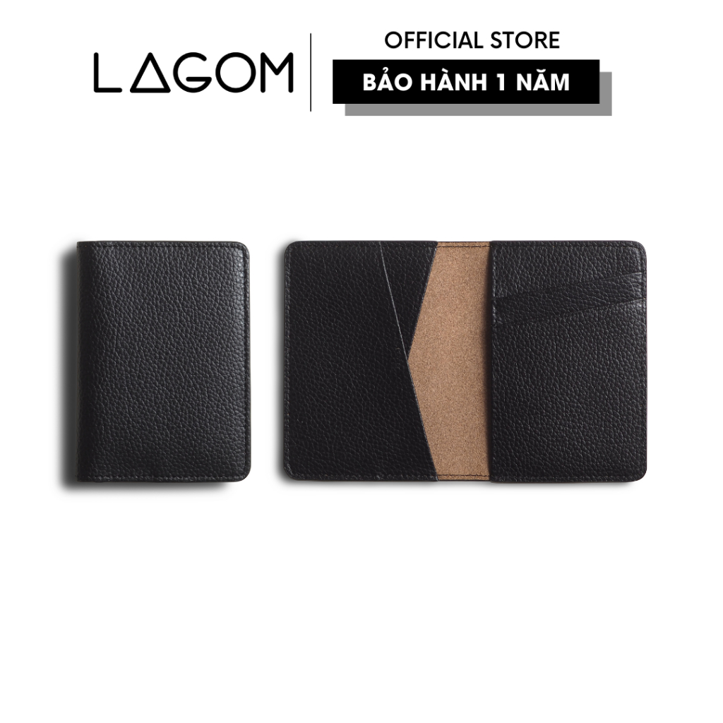 Ví đựng thẻ Da Thật LAGOM Card Togo