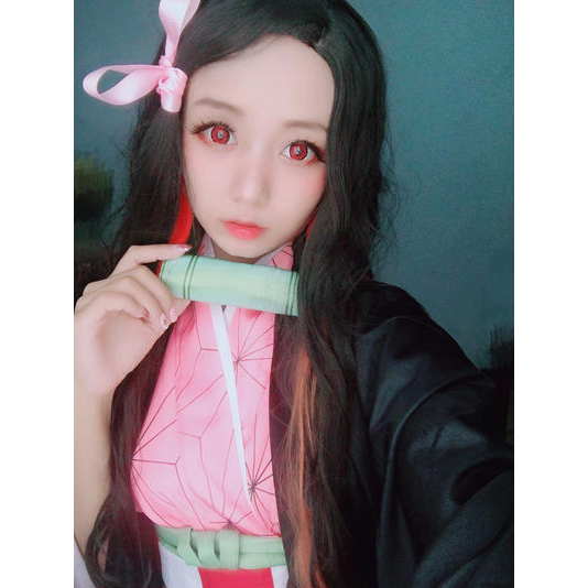 Đồ Cosplay Hóa Trang Nezuko Kamado Kimetsu No Yaiba - 14169