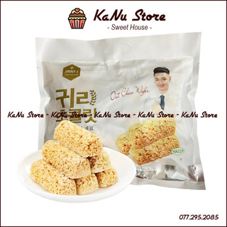Bánh yến mạch Oat Choco Wafer Hàn Quốc 370g siêu ngon, đồ ăn vặt ngon rẻ Sài Gòn