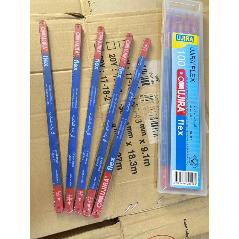 Lưỡi Cưa Sắt Thép Chuyên Dụng( 10cây)24T(made in india) và 18T(made in china)