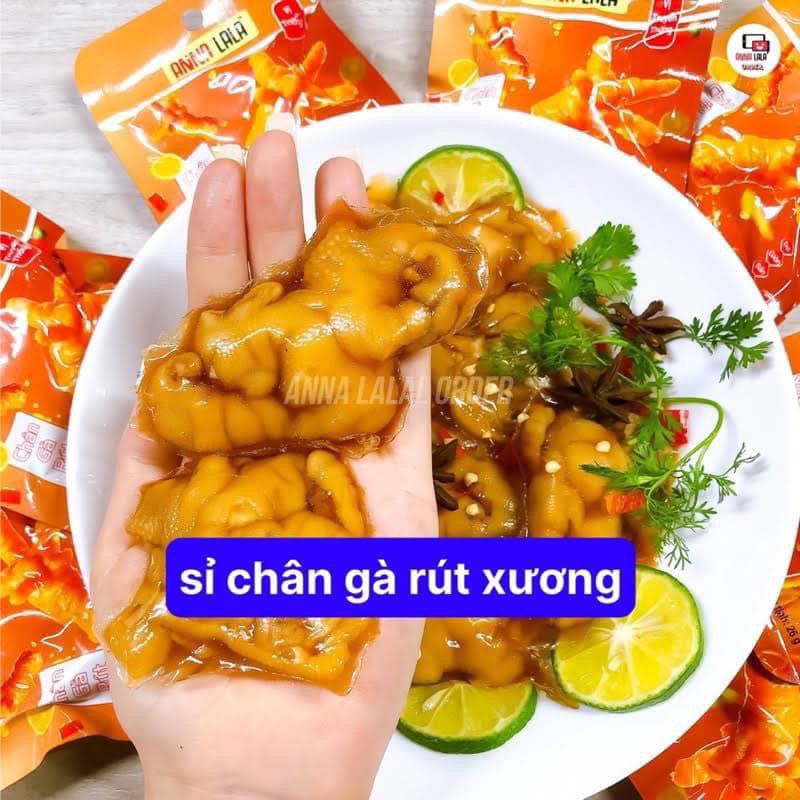 Combo 20 chiếc chân gà rút xương chính hãng Annalala