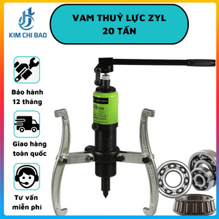 Vam thủy lực zyl 20t kcb - cảo 3 chấu tháo vòng bi, trọng lượng 18kg