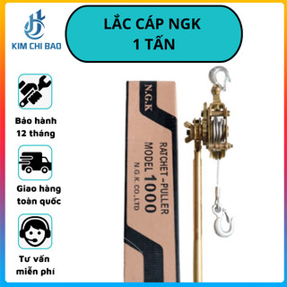 Pa lăng lắc cáp 1T KCB - Palang cáp lắc tay