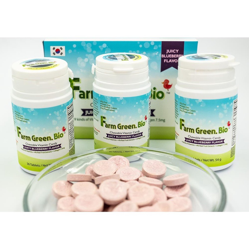 Kẹo Farm Green Bio bổ sung vitamin tổng hợp
