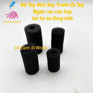 Bịt tép MÚT XỐP - Tránh hút tép cá nhỏ ngăn rác vào hộp lọc hồ cá thủy sinh