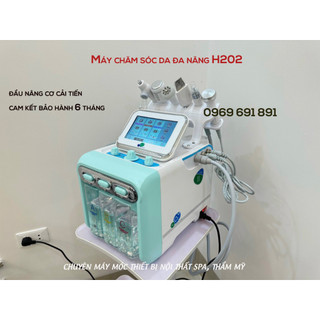Máy chăm sóc da Aqua H202 6 chức năng cho spa, thẩm mỹ viện, cam kết hàng chính hãng bảo hành 6 -12 tháng