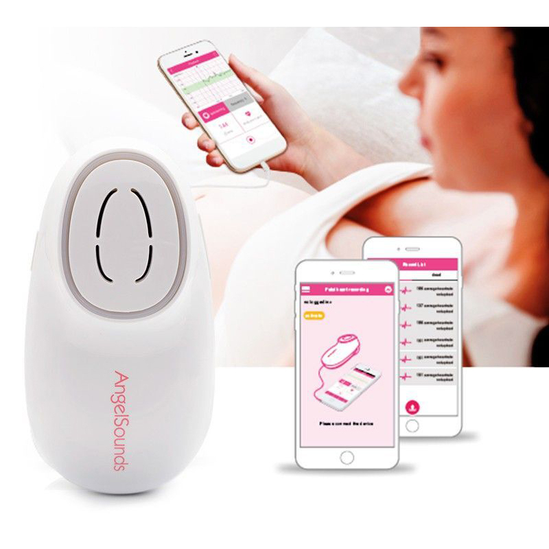 Máy đo tim thai cá nhân JUMPER JPD-100S9 tại nhà, kết nối điện thoại qua app, tai nghe - Chính hãng