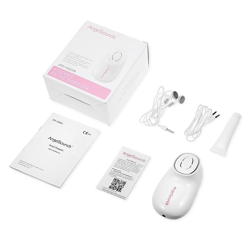 Máy đo tim thai cá nhân JUMPER JPD-100S9 tại nhà, kết nối điện thoại qua app, tai nghe - Chính hãng