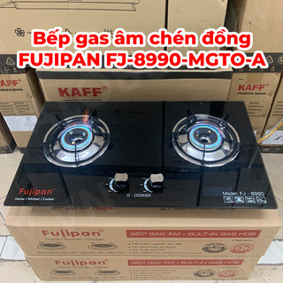 Bếp ga âm fujipan fj-8990-mgto-a - đánh lửa magneto tự động, chén đồng nguyên khối