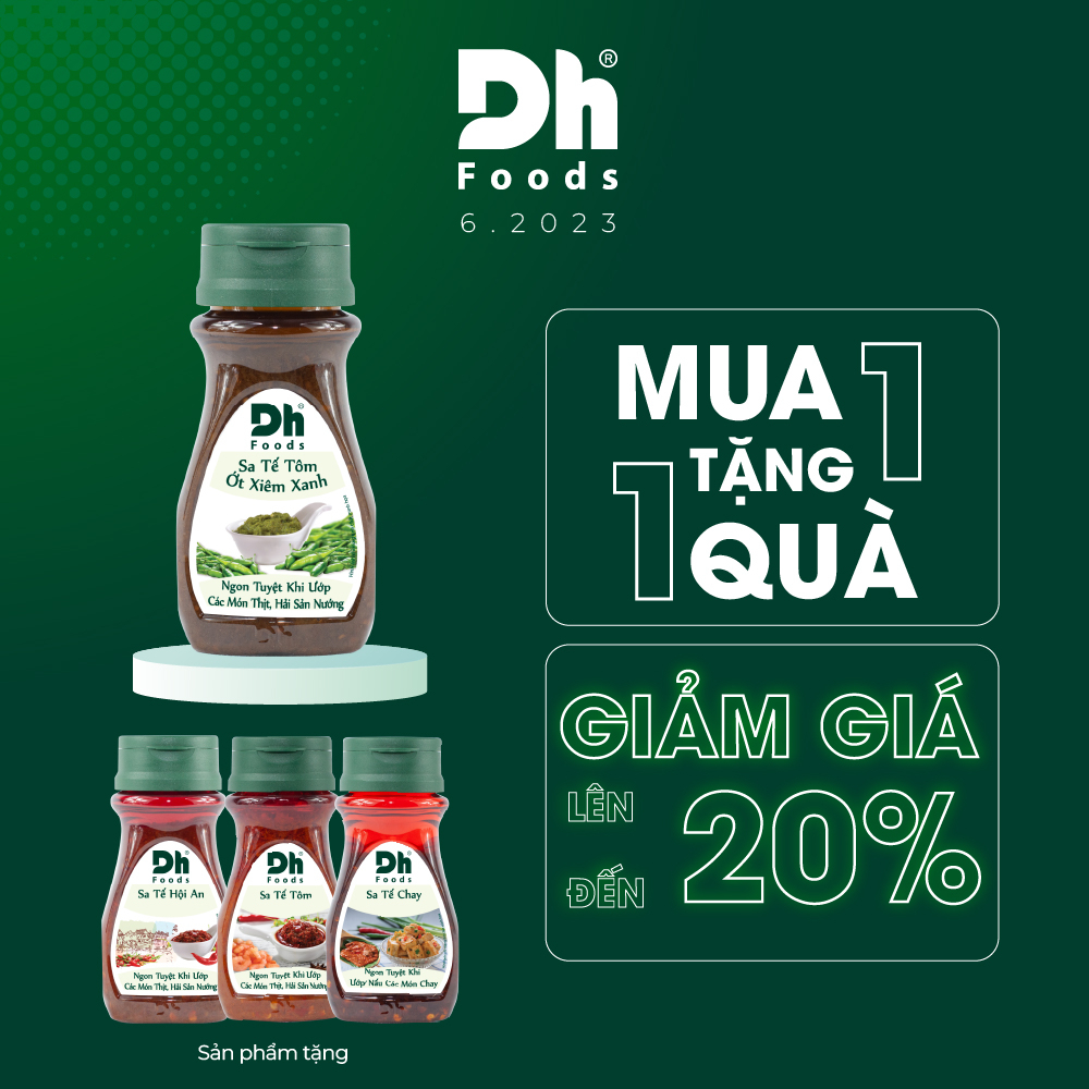 Sa Tế Tôm Ớt Xiêm Xanh 100gr Dh Foods