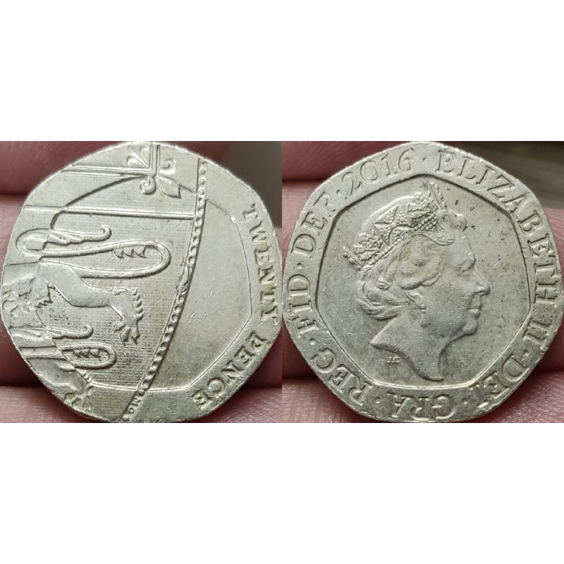 Đồng xu 20 Pence Anh Quốc (United Kingdom) 2015-Nay