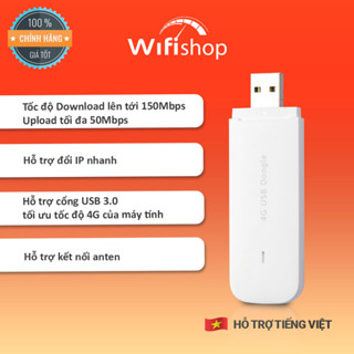 USB DCOM 3G/4G HUAWEI E3372 Bản Hilink HỖ TRỢ IPV4+IPV6 - SỬ DỤNG ĐA MẠNG