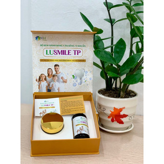 Bộ kem đánh răng làm trắng răng, thơm miệng, cân bằng vi khuẩn LUSMILE TP