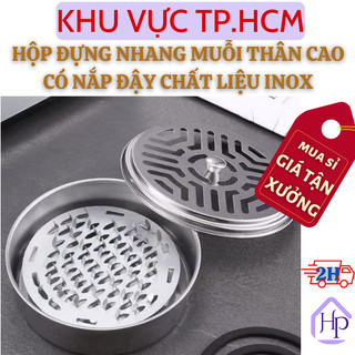 [Sỉ Siêu Rẻ} Hộp, Khay Đựng Nhang Muỗi Thân Cao Có Nắp Chất Liệu Thép Không Gỉ, Sản Phẩm Hữu Ích Cho Nhà Có Trẻ Nhỏ