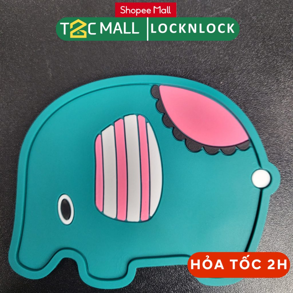 Lót ly Silicon Chịu Nhiệt Chống Trượt Cute hình thú ngộ nghĩnh đáng yêu - T2CMALL