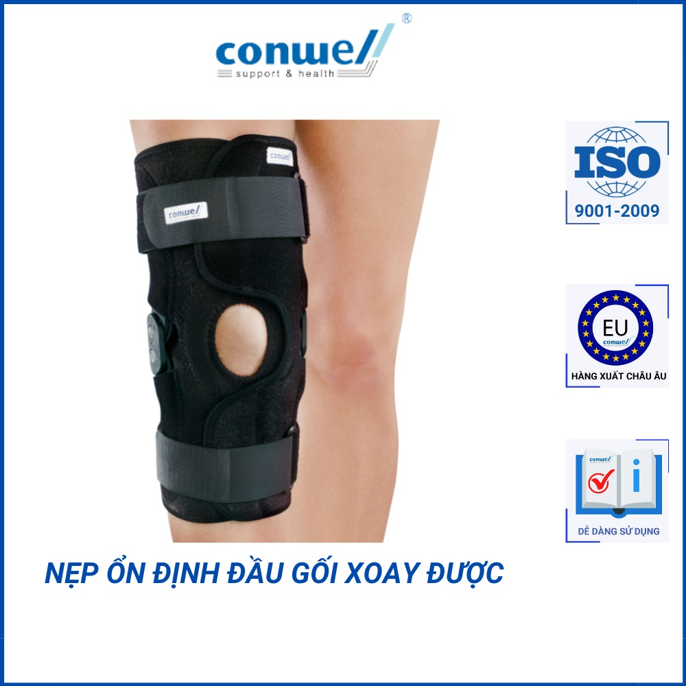 Đai cố định đầu gối cao cấp giúp ổn định giảm đau phòng tránh các biến chứng sau phẫu thuật hoặc sau chấn thương 5760