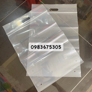 Zip xoài quai pe - bao zip đựng quần áo