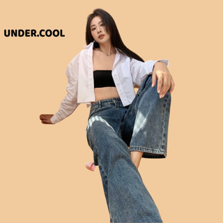 Áo Croptop Sơ Mi Trắng Dài Tay UNDERCOOL, Dáng Basic dễ phối đồ ASM09