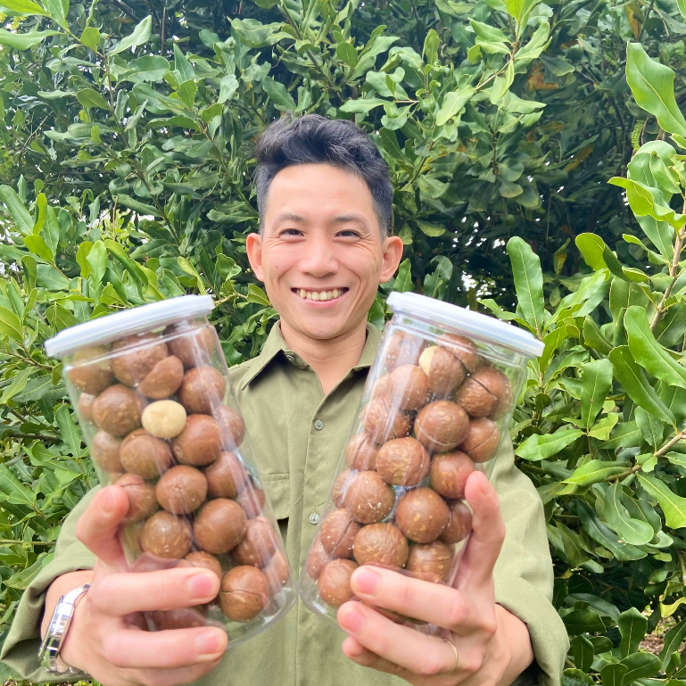 Hạt Macca Nhà Nghĩa Nứt Vỏ Đăk Lăk Size Đại  Giàu Dinh Dưỡng