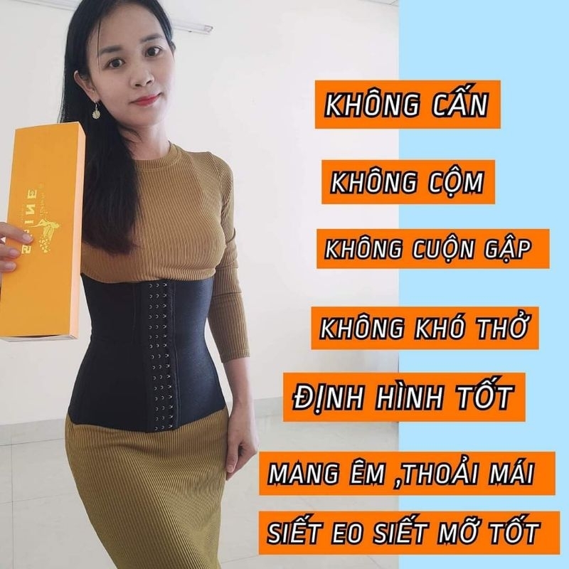 🎀ĐAI Gen NỊT BỤNG LATEX SLINE 4 XƯƠNG 24CM, 8 XƯƠNG 28 CM⚡HÀNG CHÍNH HÃNG ⚡ SIẾT EO ,SIẾT MỠ BỤNG,ĐỊNH HÌNH DÁNG