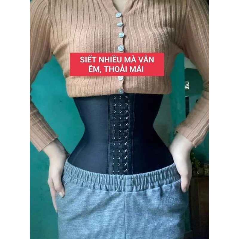 🎀ĐAI Gen NỊT BỤNG LATEX SLINE 4 XƯƠNG 24CM, 8 XƯƠNG 28 CM⚡HÀNG CHÍNH HÃNG ⚡ SIẾT EO ,SIẾT MỠ BỤNG,ĐỊNH HÌNH DÁNG