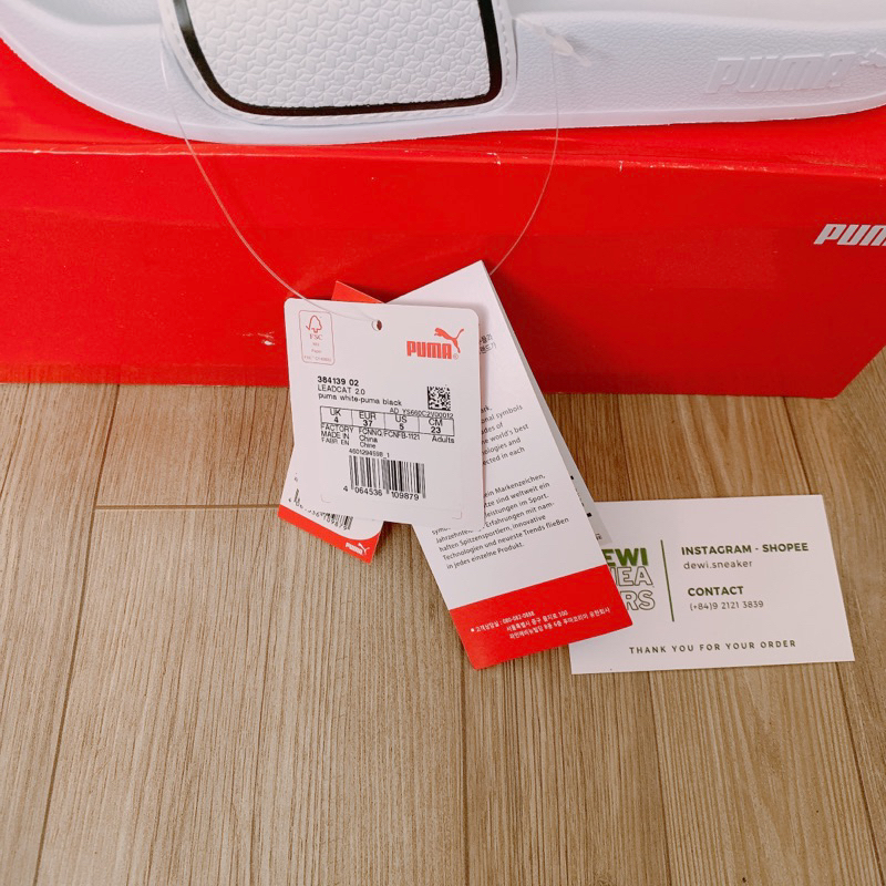 Dép Puma LeadCat hàng shipped Korea