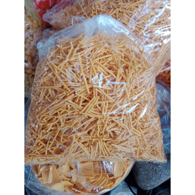 500gr bim bim tăm, snack quẩy tăm giòn giòn