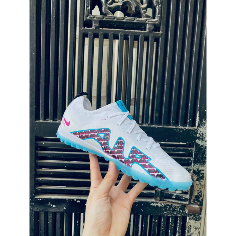 Giày Bóng Đá Vapor 15 Trắng Xanh.