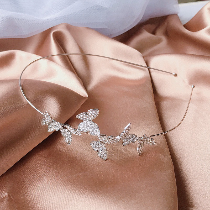 Băng đô, cài tóc thời trang đính đá hàn quốc ủa