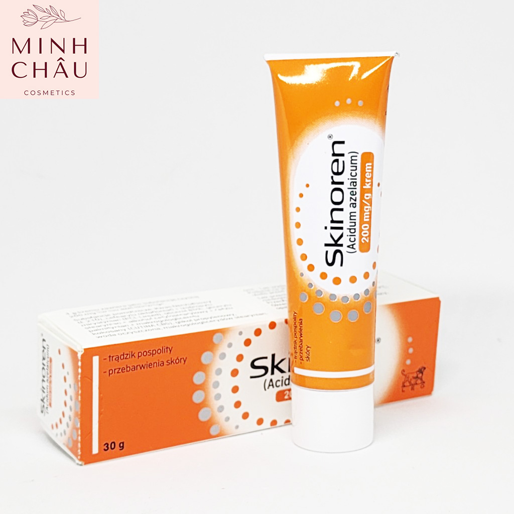 Kem Skinoren 20% Acid Azelaic giảm mụn thâm nám 30g, kem Skinoren 15% Gel