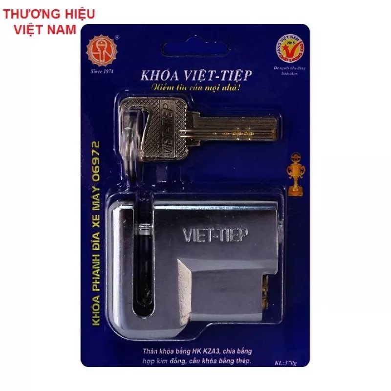 Khoá Đĩa Chống Trộn Xe Máy. khoá Đĩa Việt Tiệp