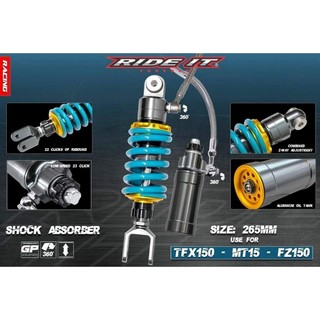 Phuộc nitron cho các dòng r15v3+v4, fz150, tfx150, mt15, xsr155
