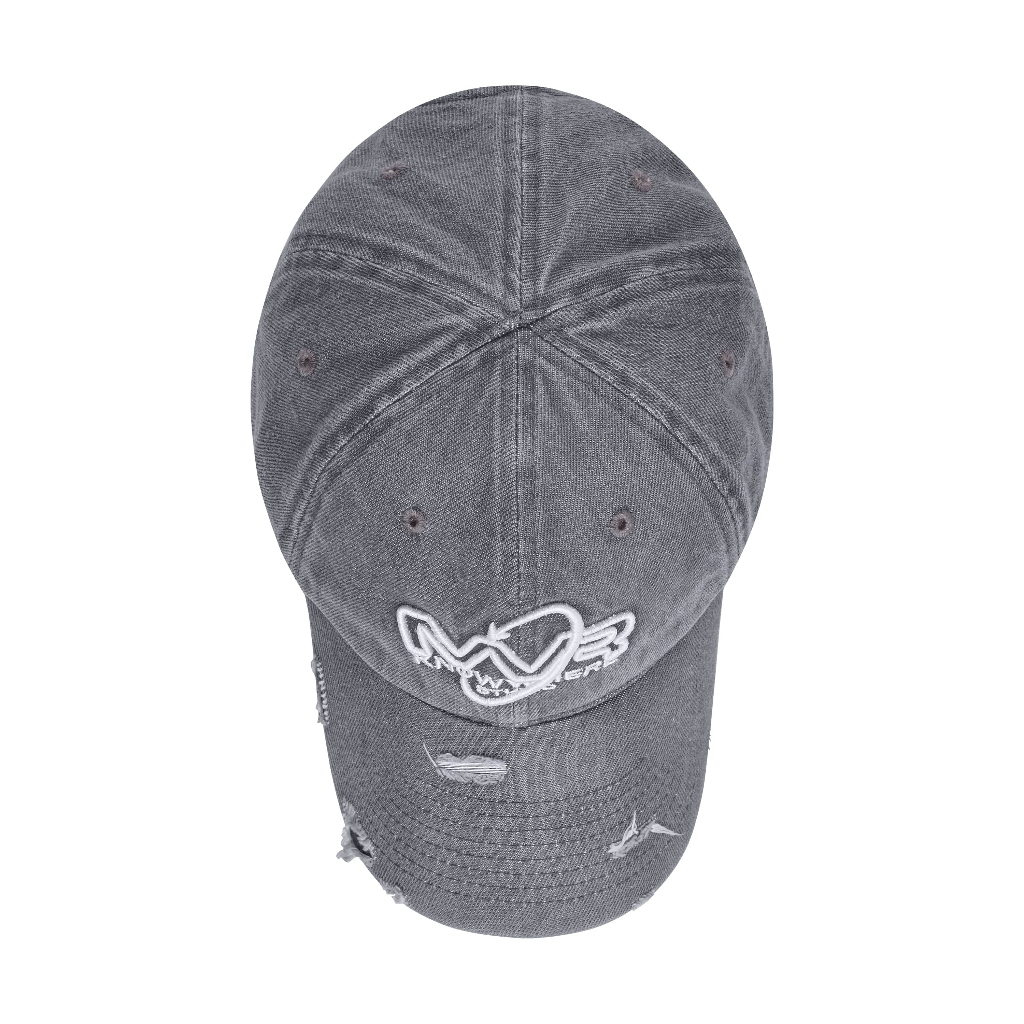 Nón Knowwhere x Maverik Distressed Vintage màu Xám