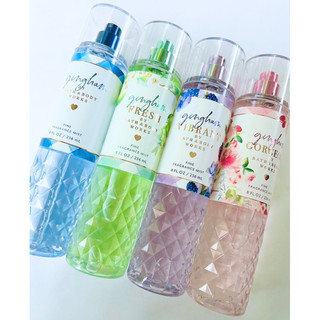 Xịt thơm toàn thân bath & body works gingham, gingham gorgeous, gingham vibrant 236ml
