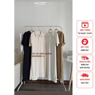 Váy polo sóng 3 cúc (3250) (ảnh tự chụp)